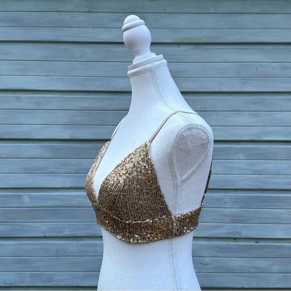 Fashion nova sequins bralette size small - Picture 3 of 6